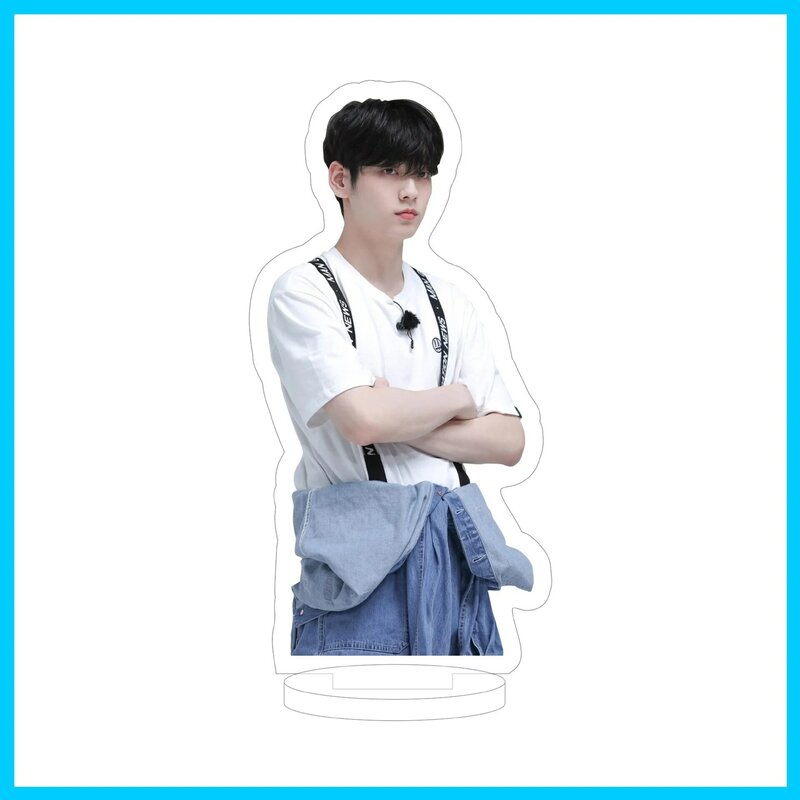KPOP New Boys Group New Acrylic Double Sided Action Figure Stand Table Decoration Exquisite Ornament Fan Collection Gifts SOOBIN