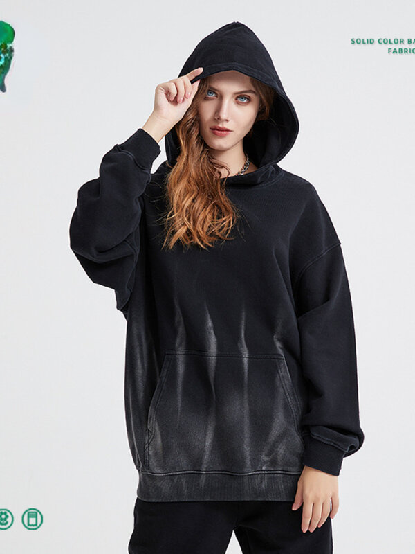 2022 autunno inverno New Dark niche tide brand pullover maglione da uomo personalità trend hip-hop sottile felpa invernale con cappuccio