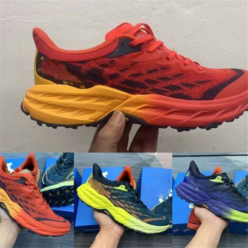 SPEEDGOAT 5 Trail Running Shoes Men Ultra-light Anti-skid Outdoor Off-road Trekking Shoes All Terrain Mountain Hiking zapatos