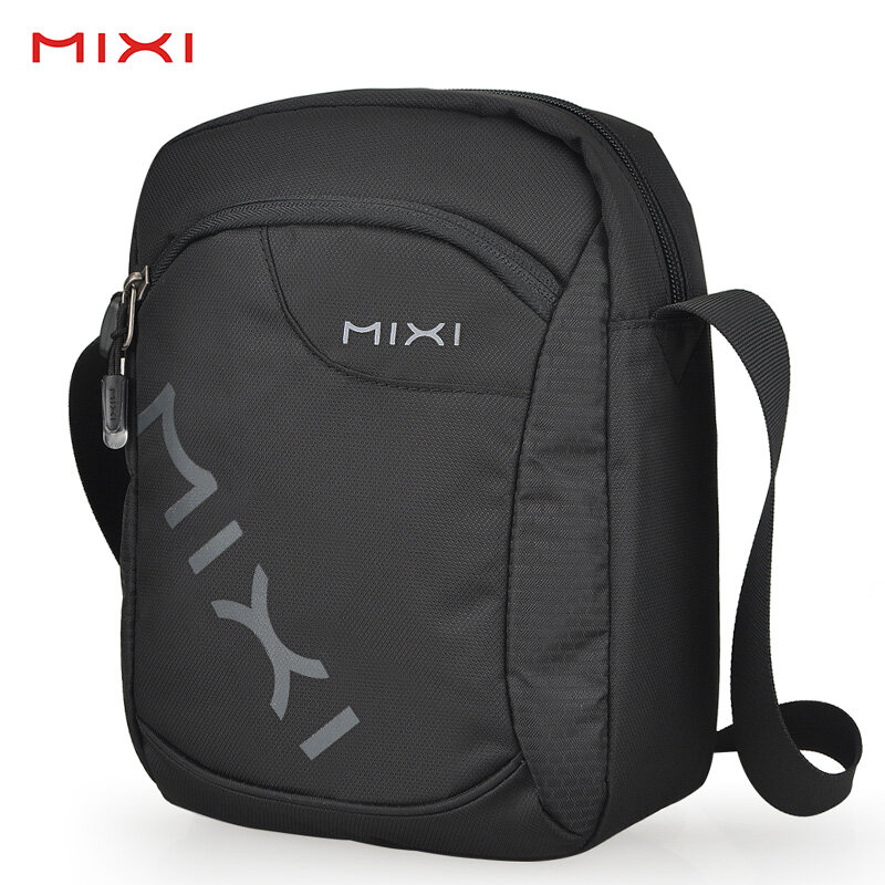 Mixi Fashion-Bolso de mensajero cruzado para hombre y niño, bandolera de un hombro, diseño informal, resistente al agua, 10, 11 pulgadas, M5208