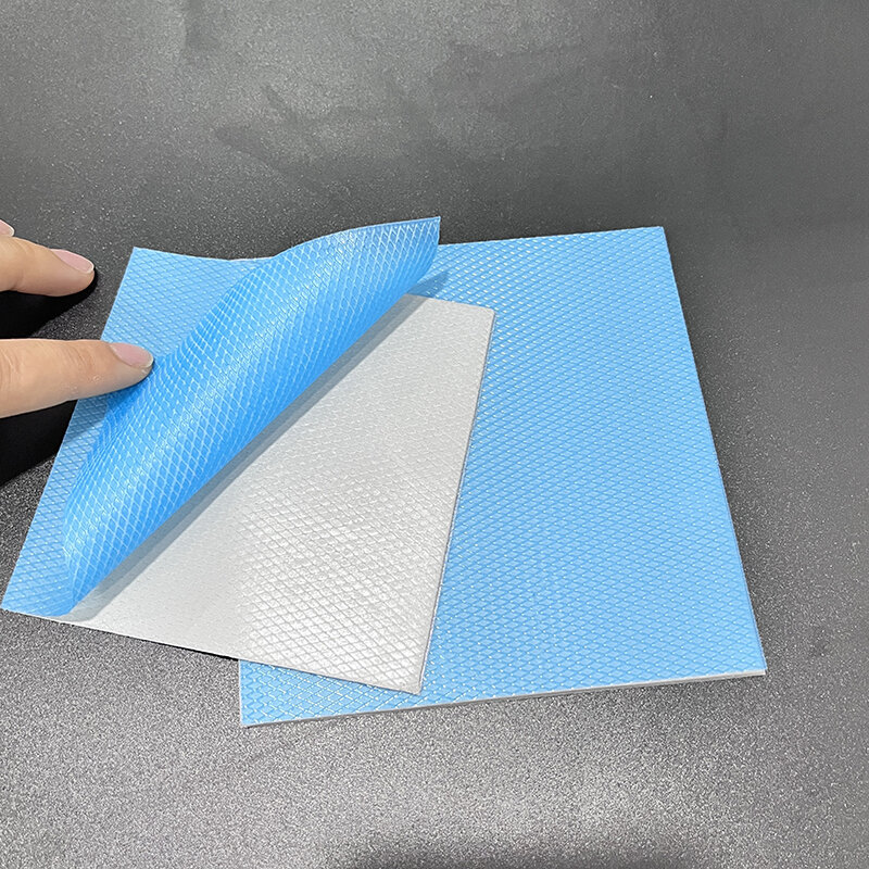 21 W/mK Thermal conductivity Thermal pad 100x100mm High quality CPU Heatsink Cooling Conductive Silicone Pad thermal insulation