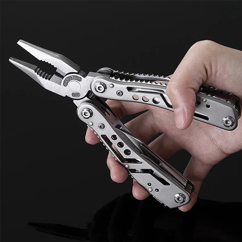 Couteau de poche multifonction en acier inoxydable 440, 2 pièces, pince pliante Portable, couteau à lame pliante