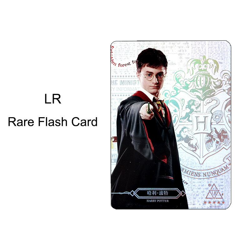 Edition Collection Kid Board Game Rare Hero Bronzing Flash Card Children Fan Holiday Gift Original KAYOU Harry Potter Card Magic