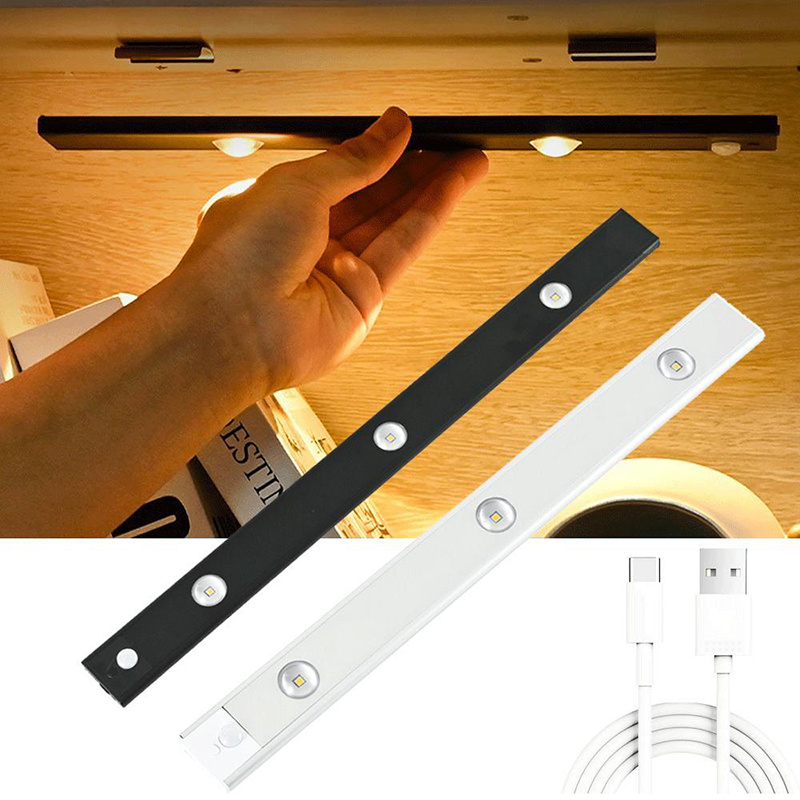 Rechargeable Light Led Lamp for Bedroom Night Lamp Magnetic Series 60cm Motion Led Wireless Usb Cabinet Room Aisle Lighting
