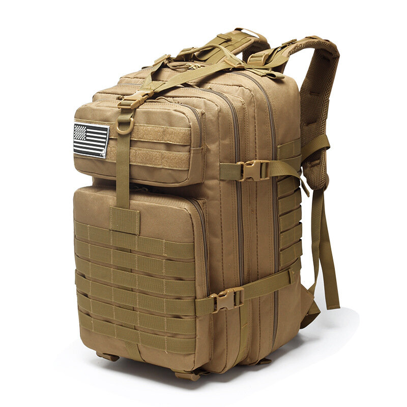 50L Capacity Men Army Military Tactical Large Backpack Waterproof Outdoor Sport Hiking Camping Hunting 3D Rucksack Bags for Men