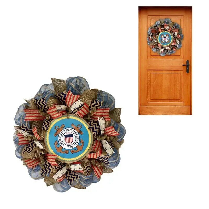 4th Of July Wreaths Decoration Independence Day Wreath Decorations Memorial Day Wreaths Door Window Decor For Veterans Day Home