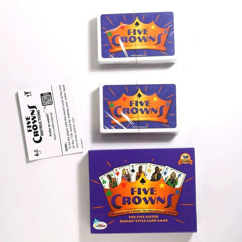 Das beliebteste Produkt fünf Kronen alle englischen Eltern-Kind interaktive Spiele interessante und lebendige Kinderspiel zeug