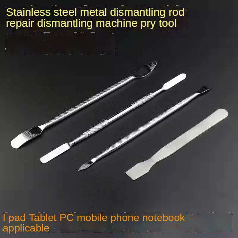 Metal pé-de-cabra metal faca de solda pry aberto reparação raspador ferramentas de reparo do telefone móvel lata raspagem faca de mistura