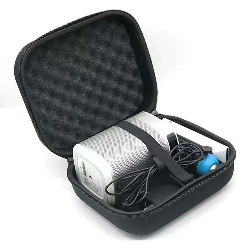 Portátil mini projetor saco de armazenamento de proteção carry caso difícil com zíper à prova dwaterproof água projetor acessórios para xiaomi caso