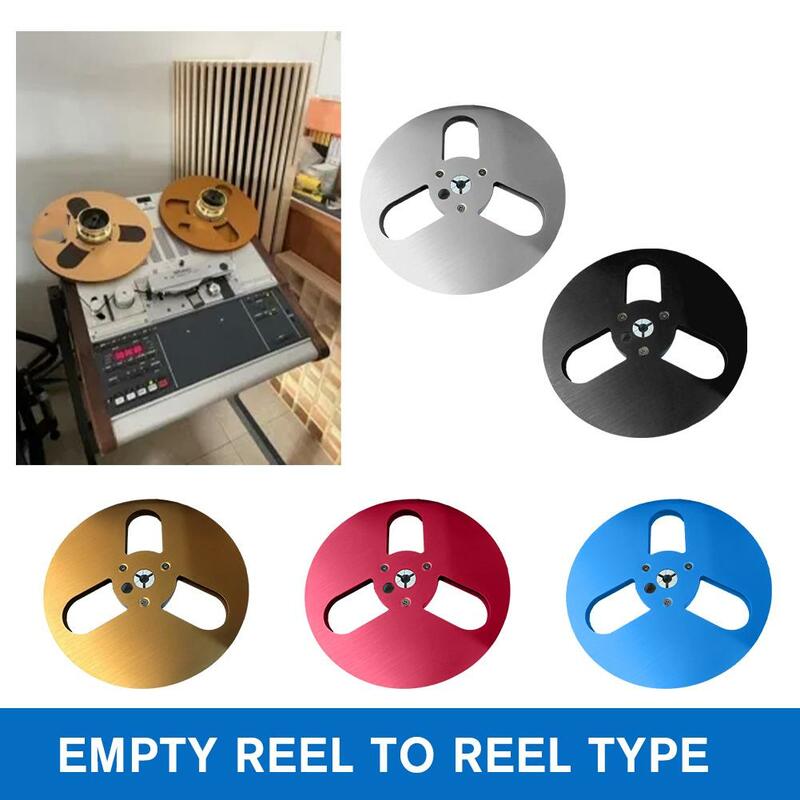 Reel terbuka 7 inci Audio Tape Empty Reel-To-Reel Recorder Empty Plate aluminium Disc Open mesin pembuka untuk Studer ReVox/TEAC/BASF