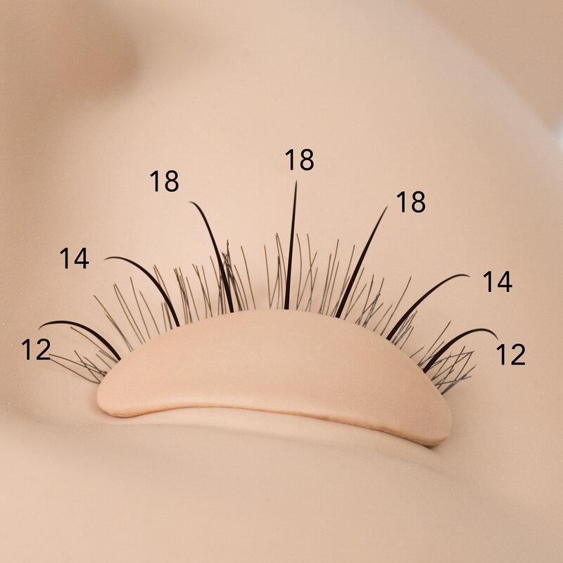 Comelylash pré feito volume pico cílios 0.07 c d picos de seda extensão cílios maquiagem individual