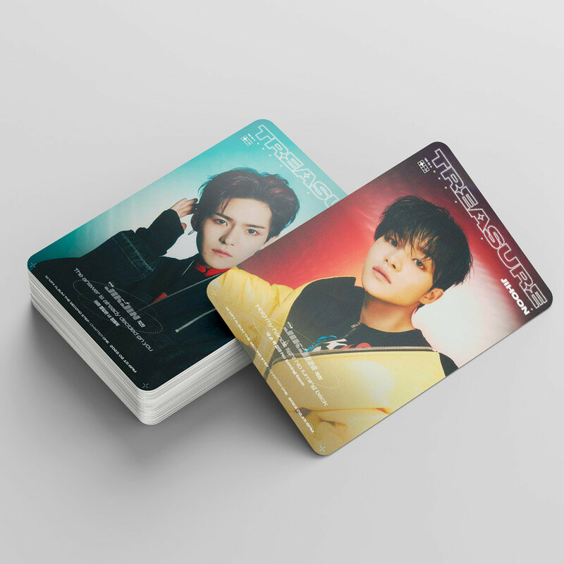 55 pçs/set kpop jikjin cartão novo álbum novo lomo cartão foto impressão cartões coreano moda cartaz imagem fãs coleção atacado