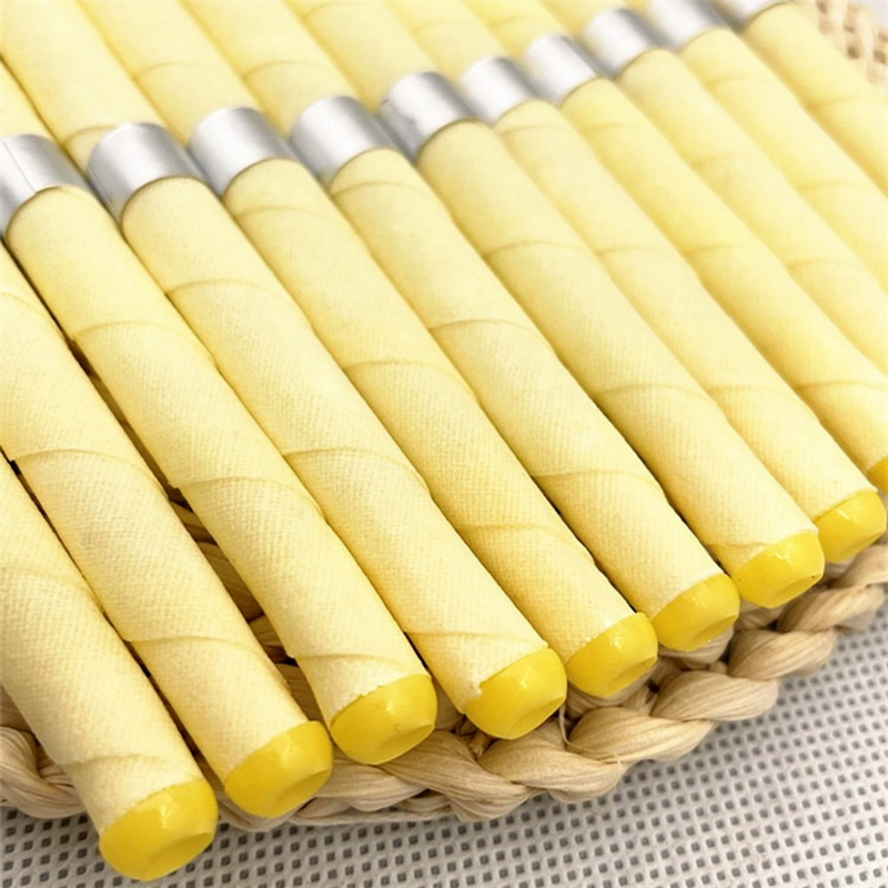 10Pcs Beewax Ear Hopi Candles Ear Wax Removal Tool Indiana Aromatherapy Ear Candle Coning Natural Therapy Ear Care Candle