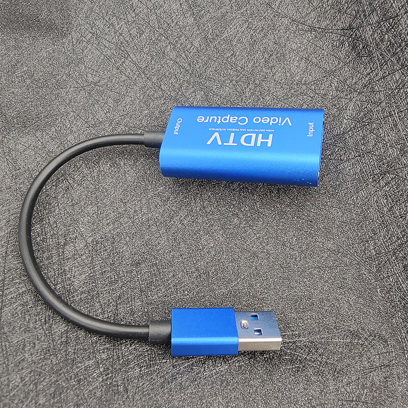 4K HDMI-совместимая карта видеозахвата USB 3,0 1080P, карта захвата игр, записывающая коробка для прямой трансляции для PS4 HD-камеры