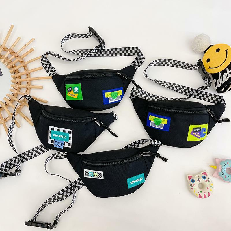 Waist Bag for Kids Boys Girls Trendy Children Korean Casual Cute Belt Bag Baby Coin Purse Handbags Backpack Waist Pack Chest Bag