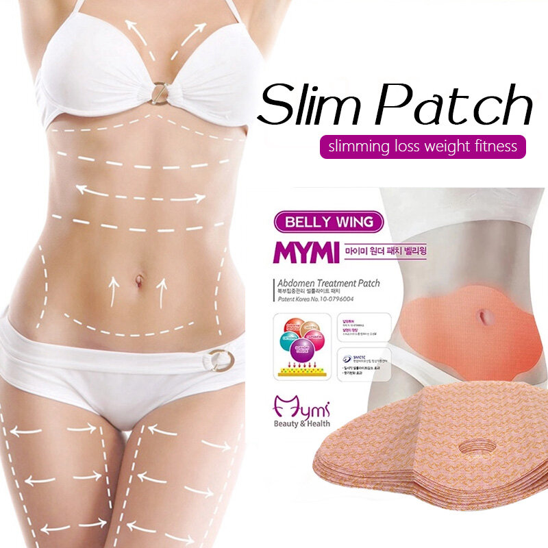 5/10pcs/lot Belly Slim Patch Abdomen Slimming Fat Burning Navel Stick Weight Loss Slimer Tool Wonder Hot Quick Slimming Patch