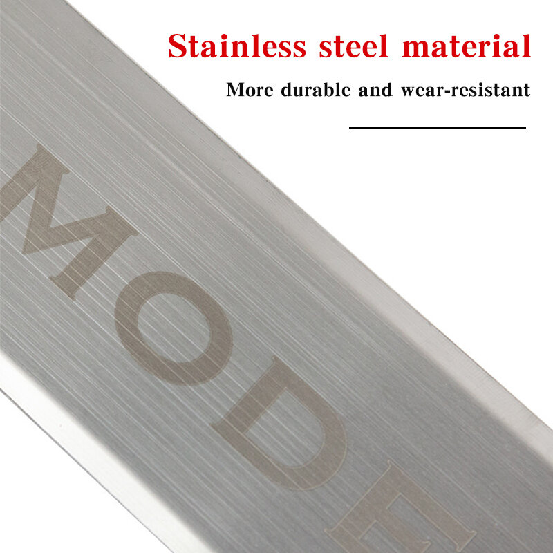 For Tesla Model 3 2022 Accessories Car Threshold Model Y Door Sill Decoration Wrap Cover Carbon Fiber Stainless Steel