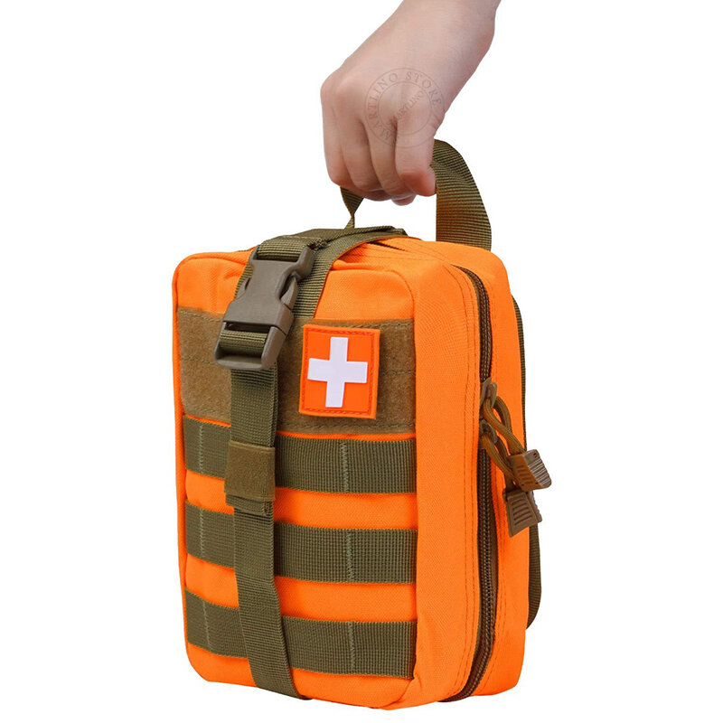 Draagbare Tactische Ehbo-kit Medische Tas Voor Wandelen Reizen Thuis Nood Behandeling Case Survival Gereedschap Militaire Edc Pouch