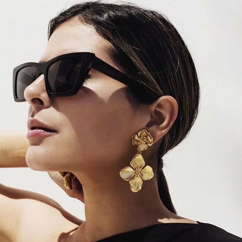 2021 occhiali da sole da donna di alta qualità dal Design di lusso francese occhiali da sole CatEye retrò lenti da vista ottiche personalizzate SL276MICA