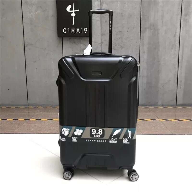 女性用ホイール付きトラベルスーツケース,20 "24" 28 "ホイール付きトラベルケース,コマーシャルボックス