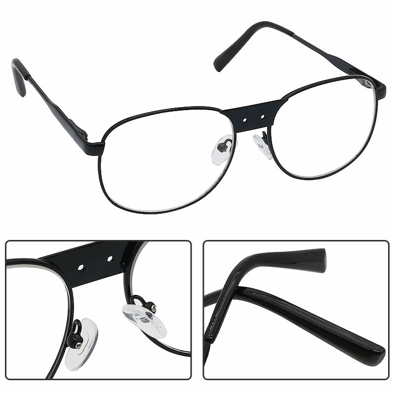 Lupa Dental ultraligera, gafas con montura de latón, lupa Binocular con orificios de tornillo, accesorios