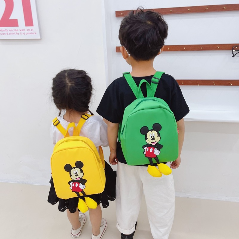 Disney 2023 New Mickey Kids zaino Cartoon Cute Pattern School Bag ragazzi ragazze zaino di alta qualità di grande capacità Mochila