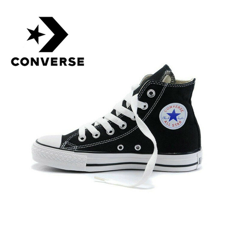Converse All Star Men รองเท้าสเก็ตบอร์ดคลาสสิกรองเท้าผ้าใบผู้หญิงผ้าใบคุณภาพสูงทนทานสบายรองเท้า Unisex 101010
