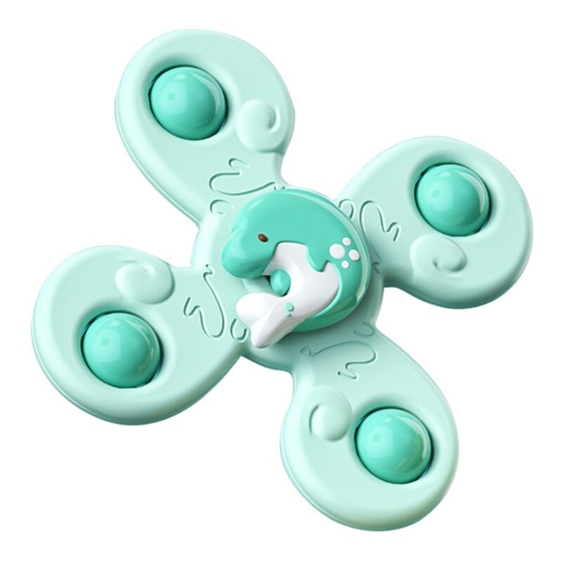 5In Bathtub Toy Baby Bath Toy Spinner with Suction Cup Interactive Toy Mold-Free DropShipping