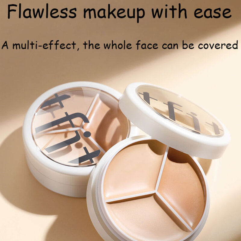 TFIT 3 Farbe Concealer Palette Professional Make-Up Gesicht Eye Contour Gesicht Spot Concealer Dark Kreis Korrektur Gesicht Make-Up