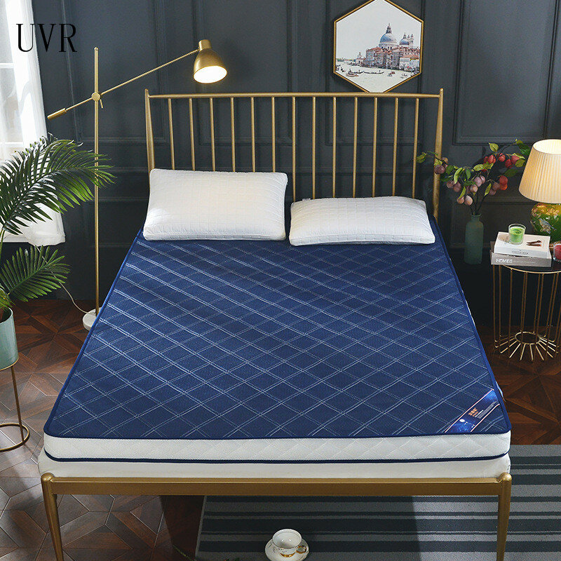 Uvr respirável tatami almofada cama colchão antibacteriano dobrável piso dormir esteira ajuda dormitório estudante único duplo