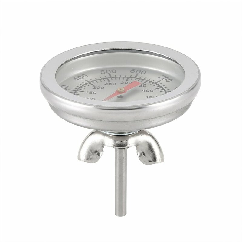 50-500C Stainless Steel BBQ Barbecue Smoker Grill Thermometer Temperature Gauge