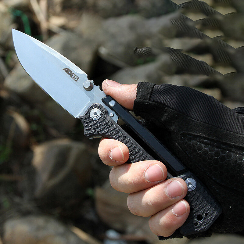 Cuchillo plegable táctico de bolsillo para exteriores, herramienta EDC de seguridad de supervivencia, Diseño de Moda de acero S35VN, alta calidad