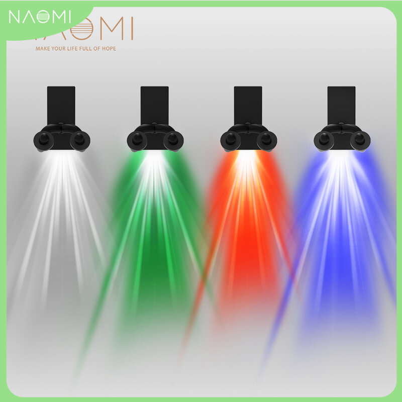 NAOMI 4สี LED แขวนกีตาร์ขาแขวนติดผนัง Hook อะคูสติก/กีต้าร์ไฟฟ้า Keeper ตกแต่งสำหรับ Home/Studio