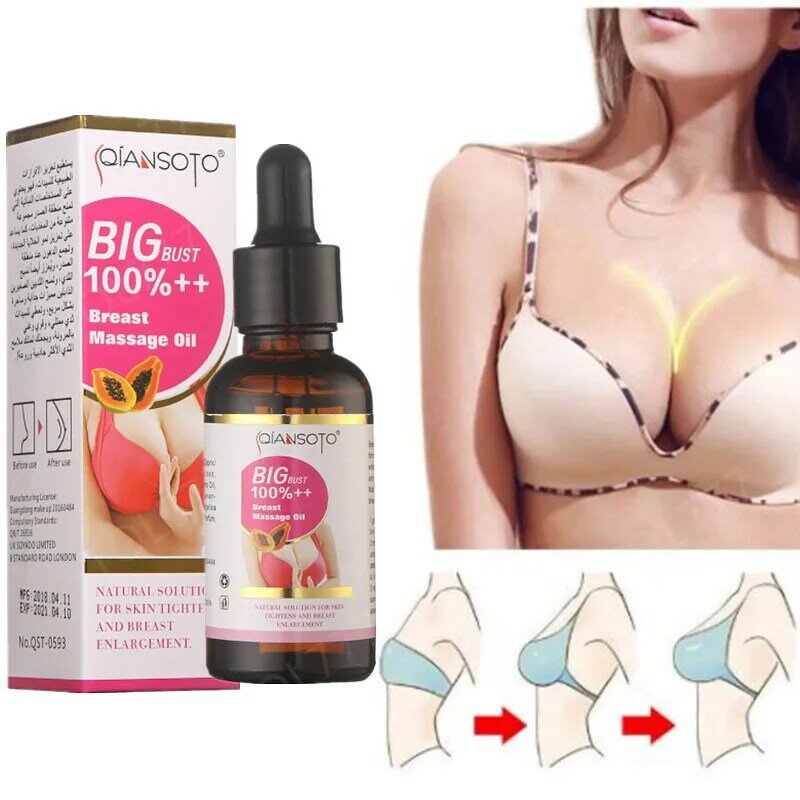 Papaya – huile rehaussante pour les seins, soins complets, Massage raffermissant pour les gros seins, pour femmes, nouvelle collection 2022