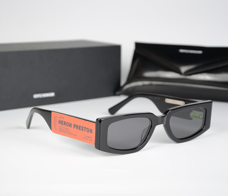 2022 New Fashion occhiali da sole HERON delicati Design di marca di lusso per donna uomo occhiali da sole quadrati in acetato UV400 con scatola originale
