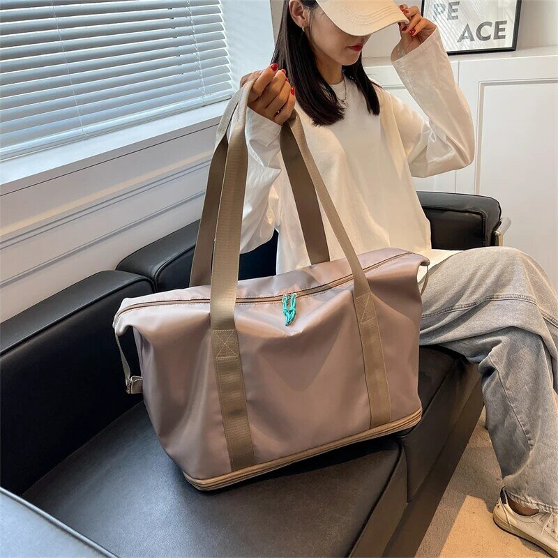 Дорожная сумка YILIAN для женщин, легкая водонепроницаемая вместительная дамская сумочка для фитнеса, чемодан для заказа