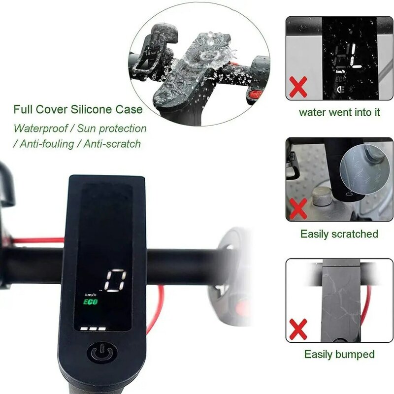 Elektrische Scooter Printplaat Waterdichte Siliconen Cover Dashboard Beschermhoes Voor Xiaomi M365/Pro Scooter Accessoires