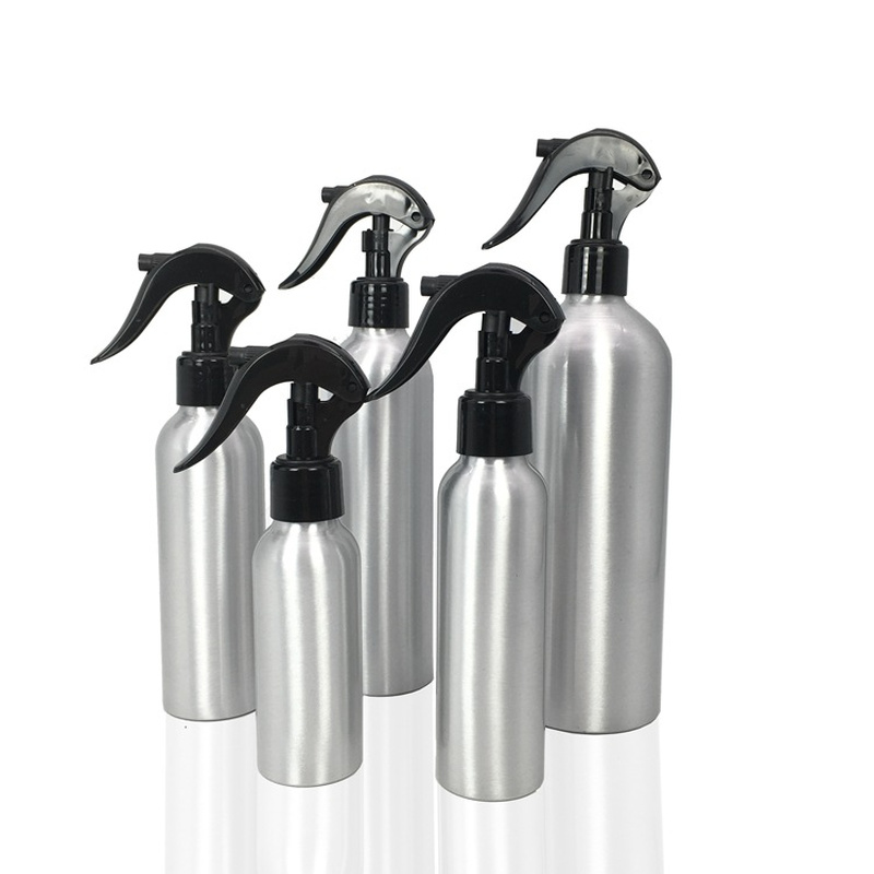 30-500ML Sprinkler Botol Aluminium Botol Semprot Kosong Pompa Penyemprot Kabut Halus Botol Semprot Air Botol Isi Ulang