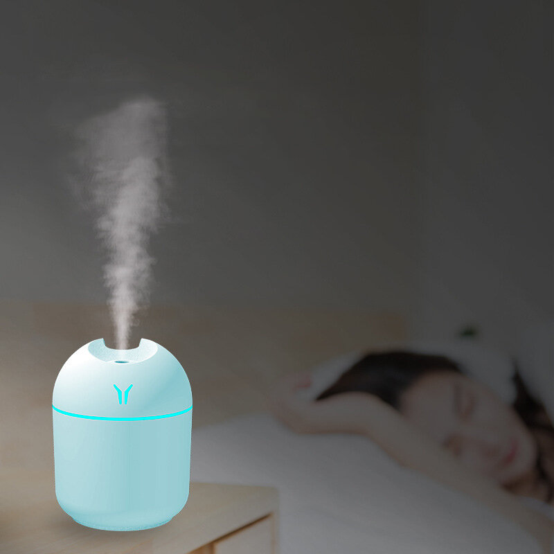 Xiaomi umidificatore d'aria portatile deodorante per auto diffusore di aromi Usb per olio essenziale creatore di nebbia ad ultrasuoni con lampada colorata