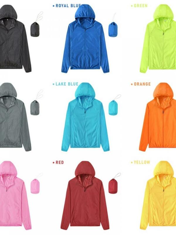 2022 New Men'S And Women'S Outdoor Riding Lightweight Breathable Quick-Drying Clothes Waterproof Windproof Long-Sleeved Jacket