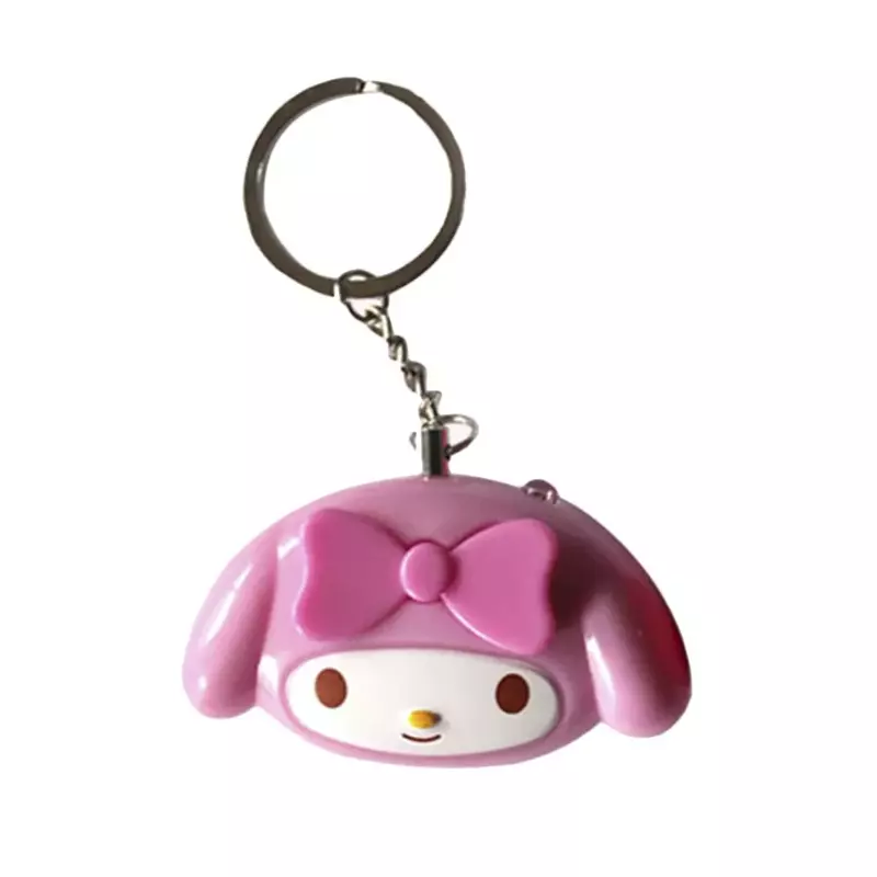 Cute Mini Self Defense Keychain Alarm Super Loud Personal Security Alarm Anti-Attack Emergency Alarm Keyring For Women Kids