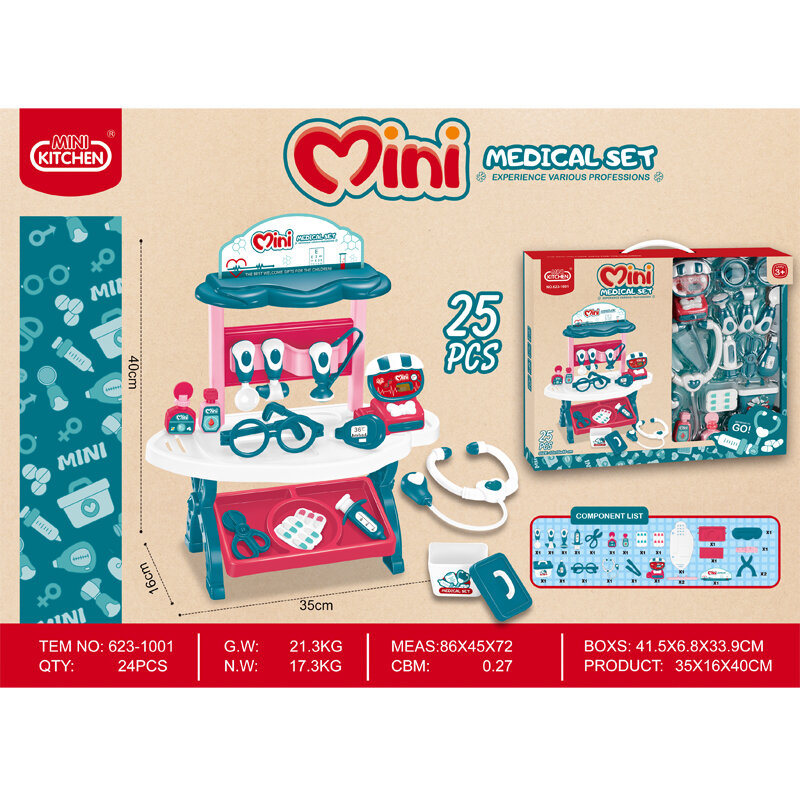 Kinderen Houten Tandarts Doctor Pretend Play Speelgoed Kit Verpleegkundige Rol Act Spel Set Simulatie Medische Accessoires Tas Voor Jongen Meisje kid