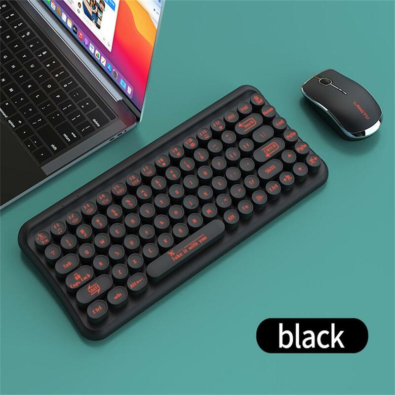Anti-ghosting Lt700 Mechanical Keyboard Durable Wired Gaming Keyboard Mouse Combo Noise Reduction Technology Anti-fall Mini