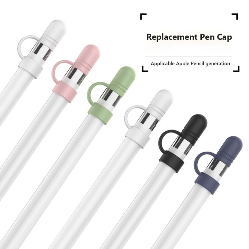 3 pezzi di ricambio per Pencil Cap accessori per astuccio antigraffio per Apple Pencil Pen Nib Tip stilo accessori