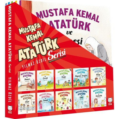 Série Mustafa Kemal Ataturk (ensemble de 10 livres)-ozdil indomptable