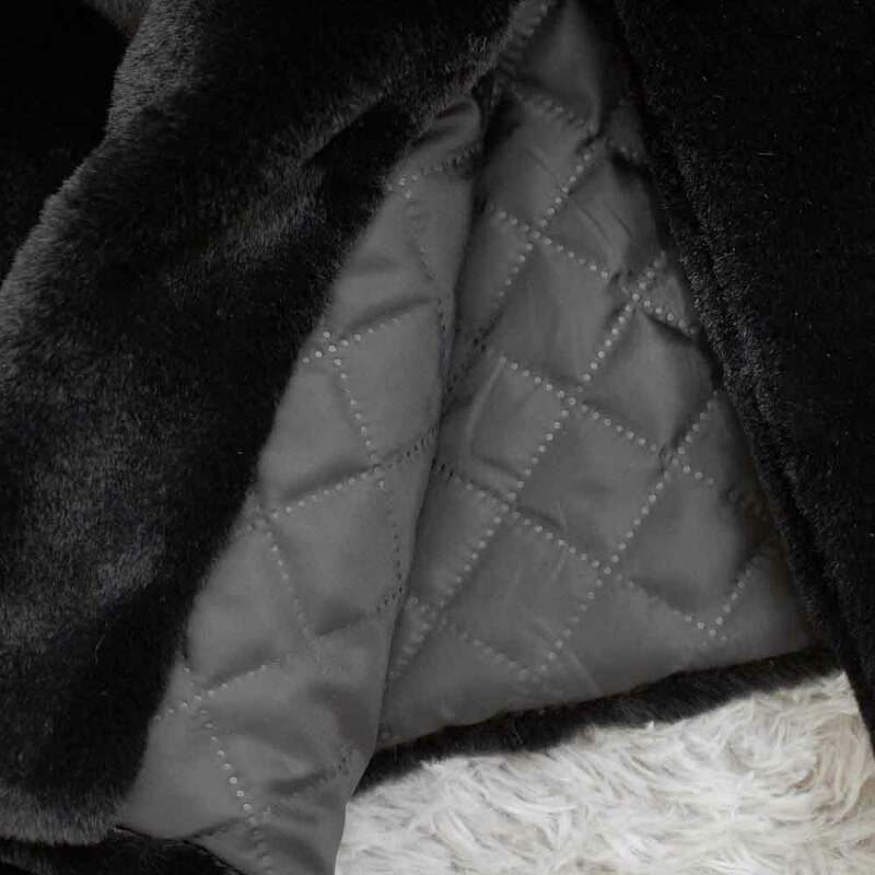 Inverno das mulheres de alta qualidade do falso casaco de pele de coelho casaco de pele longa de luxo solto lapela casaco grosso quente plus size feminino casacos de pelúcia