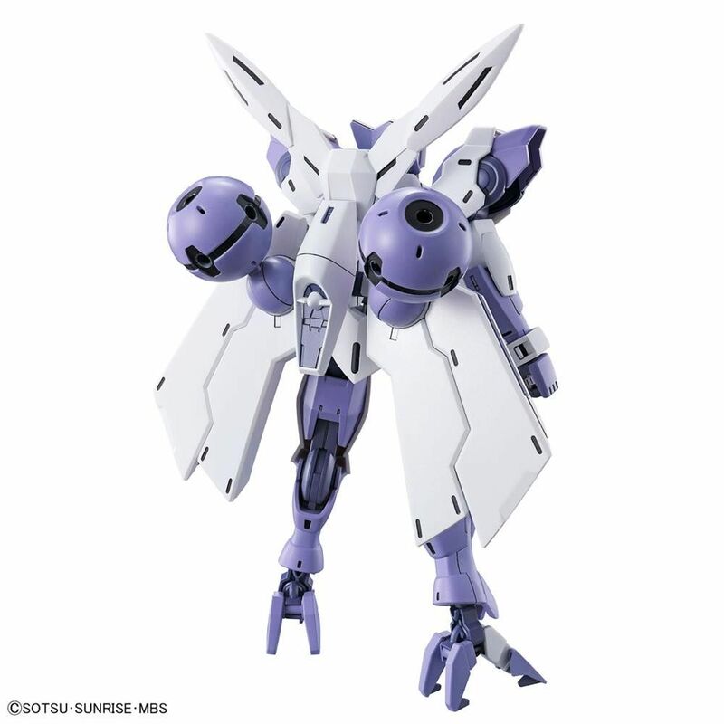 BANDAI Original HG 1/144 Gundam Beguir-beu The Witch dari Mercury Mobile Suit Gundam Model Kit Gunpla Anime Action Figure