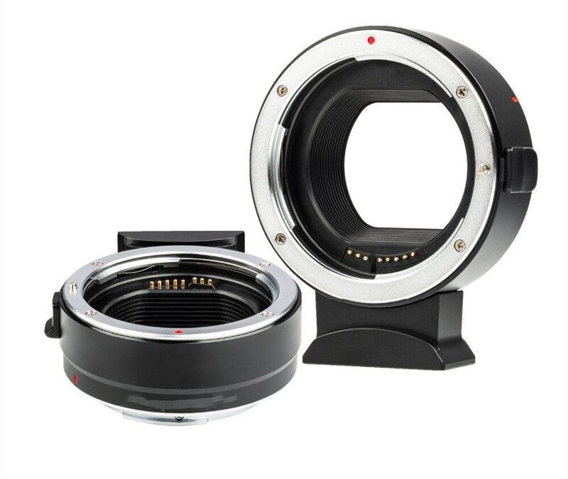 Novo viltrox EF-EOS r montagem da lente adaptador de foco automático EF-RF para canon eos ef/EF-S lente para canon rf câmera eos r r6 rp r5