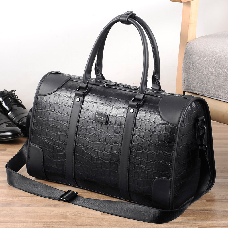 Yilia – sac de voyage à main de grande capacité pour les longs et courts voyages, voyage d'affaires, sac polochon à la mode, sac à dos pour hommes