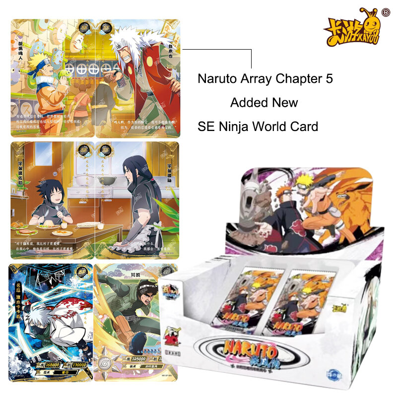 Chapter of Array World SE SP MR BP Uchiha Itachi Sasuke Jiraiya Genuine Game Collection Card Kid Gift Kayou Original Naruto Card
